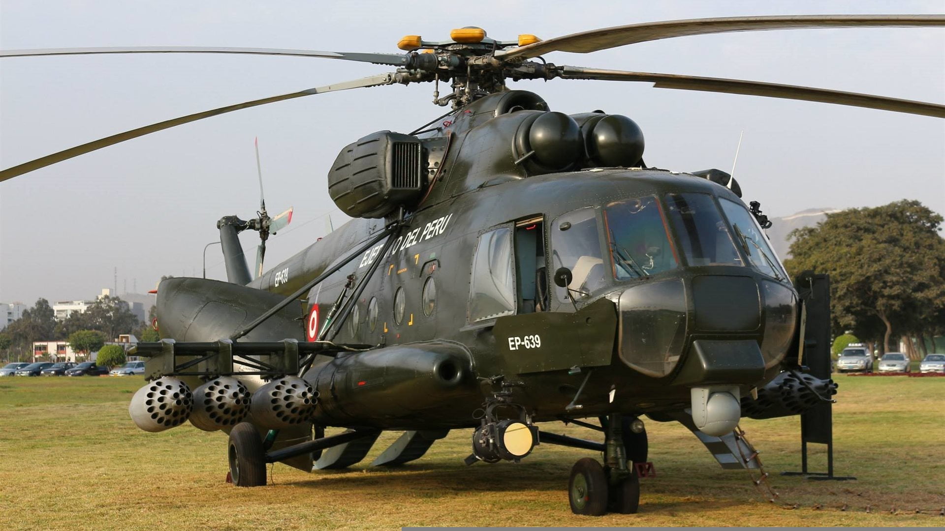 Armed rotary-wing aircraft